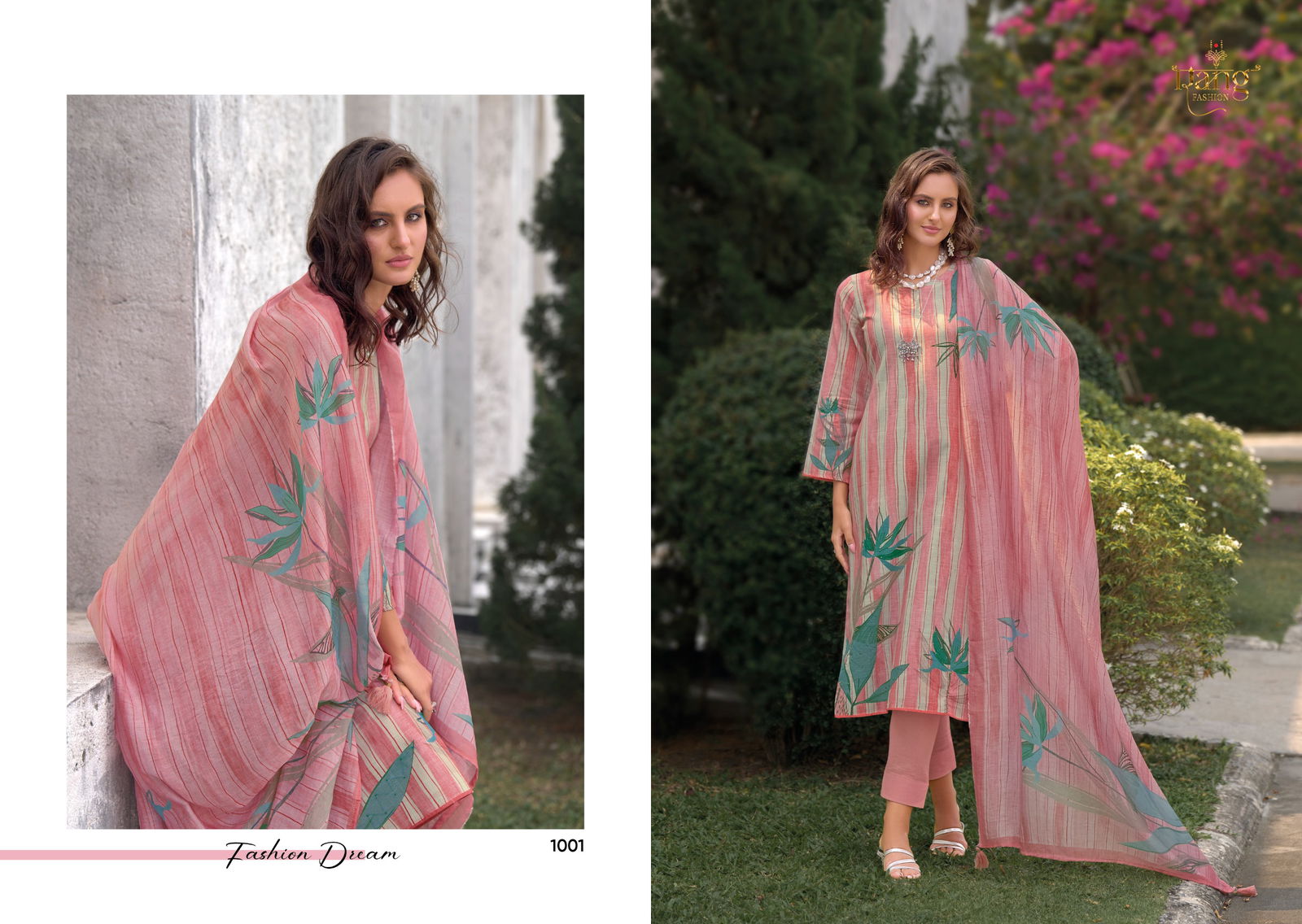 Alvina By Rang Viscose Linen Printed Designer Salwar Kameez Online Wholesale